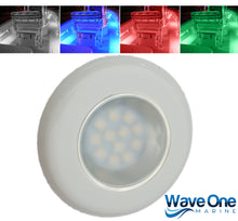 Load image into Gallery viewer, FLUSH Mount RGBW LED Internal Driver Courtesy Light | IP67 Waterproof (Bezel Options)