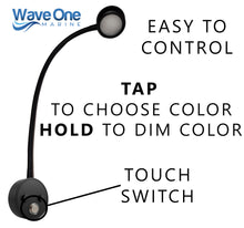 Load image into Gallery viewer, Dual Color Dimmable Gooseneck LED Chart Reading Light (Color Options)
