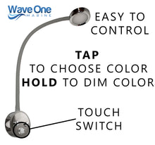 Load image into Gallery viewer, Dual Color Dimmable Gooseneck LED Chart Reading Light (Color Options)