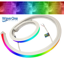 Load image into Gallery viewer, Spectrum RGBW Flex Light | Internal Driver LED Waterproof Boat Accent Courtesy Light 12V Volt RV | Multi Color Two Wire Switch Control (Length Options)