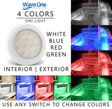 Load image into Gallery viewer, SURFACE Mount RGBW Internal Driver LED Courtesy Light | IP68 Waterproof (Bezel Options)