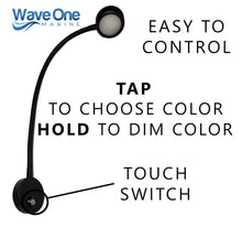 Load image into Gallery viewer, Dual Color Dimmable Gooseneck LED Chart Reading Light (Color Options)