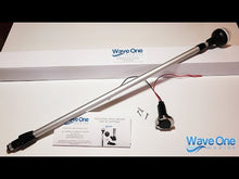 Load and play video in Gallery viewer, Adjustable Telescoping All-Around LED Anchor Light With Stainless Base | USCG 2NM | 12 Volt DC | 28"-42"