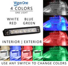 Load image into Gallery viewer, RGBW Surface Mount LED Internal Driver Courtesy Four Color Light | IP67 Waterproof (Length Options)