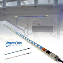 Load image into Gallery viewer, Dual Color | LED Marine T-Top Light | Aluminum Housing | IP68 (Color & Length Options)