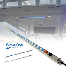 Load image into Gallery viewer, Dual Color | LED Marine T-Top Light | Aluminum Housing | IP68 (Color & Length Options)