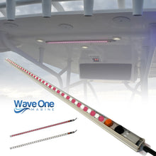 Load image into Gallery viewer, Dual Color | LED Marine T-Top Light | Aluminum Housing | IP68 (Color & Length Options)