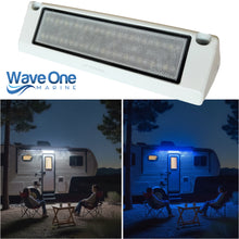 Load image into Gallery viewer, 9" LED Marine | RV Exterior Porch Patio Angle Light | DUAL COLOR | Trailer Awning (Color Options)
