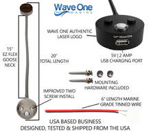 Load image into Gallery viewer, Dual Color Dimmable Gooseneck LED Chart Reading Light (Color Options)
