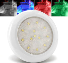 Load image into Gallery viewer, SURFACE Mount RGBW Internal Driver LED Courtesy Light | IP68 Waterproof (Bezel Options)
