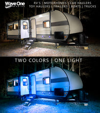 Load image into Gallery viewer, LED Marine | RV Exterior Porch Patio Angle Light | 9&quot; DUAL COLOR | Trailer Awning (Color Options)
